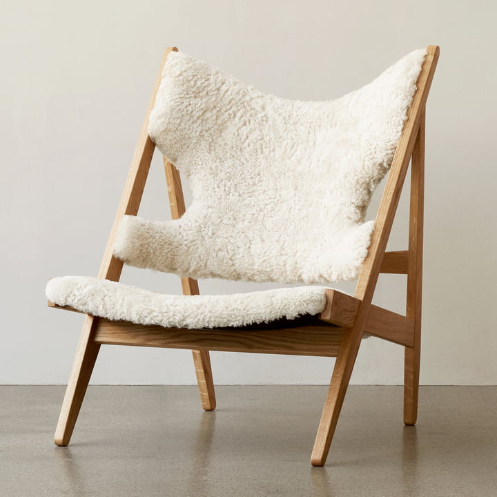 Knitting Chair Sheepskin de Audo