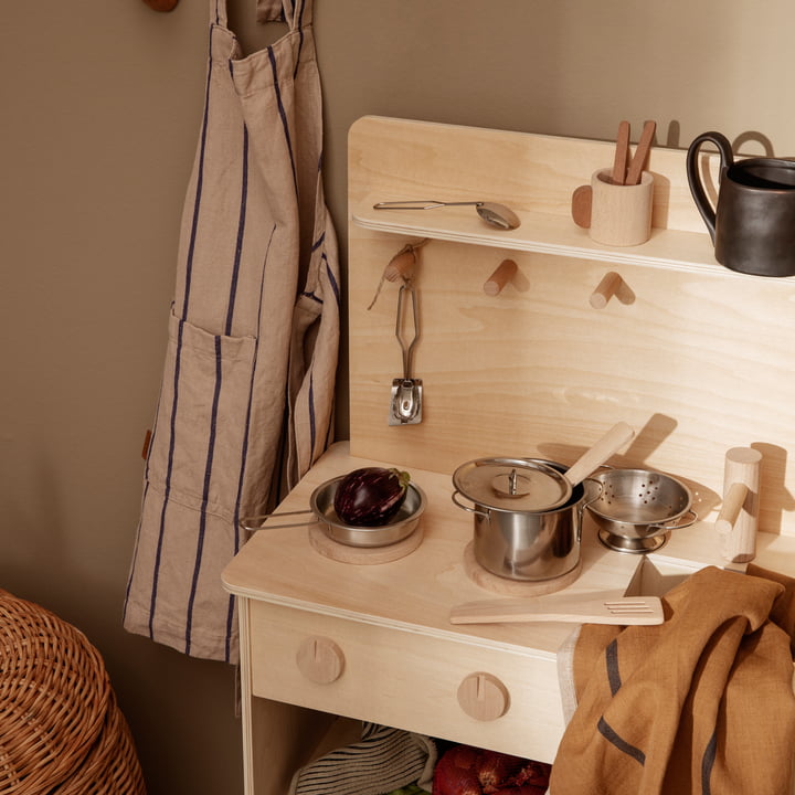 Le set de cuisine pour enfants Toro de ferm Vivre dans une cuisine ludique en bois