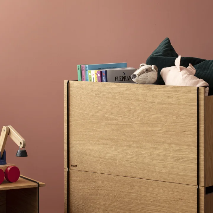 La boîte de rangement empilable de Moebe