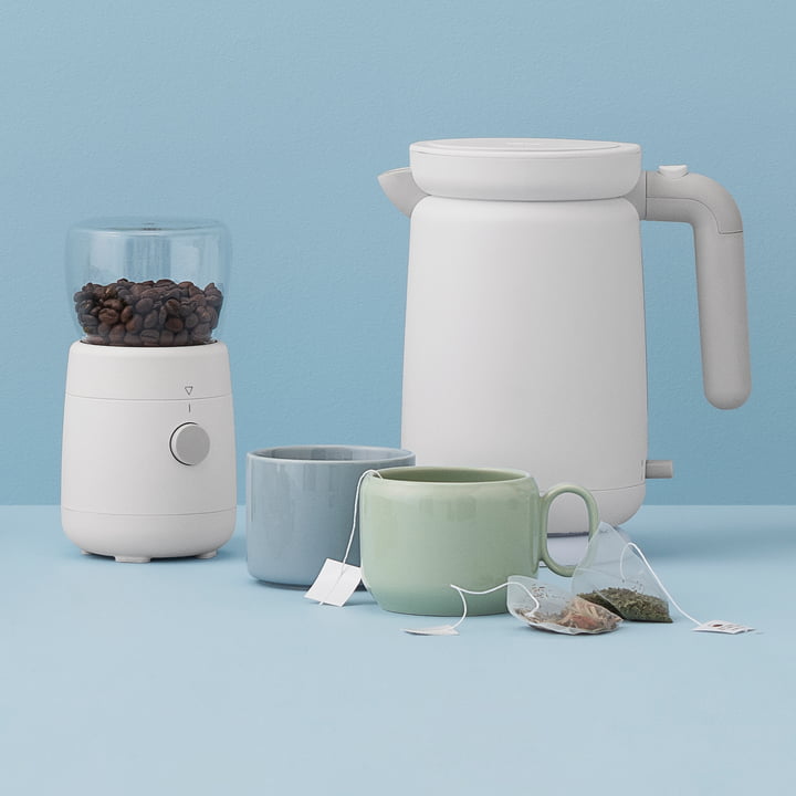 Le complément parfait du moulin à café Foodie : la bouilloire de Rig-Tig by Stelton