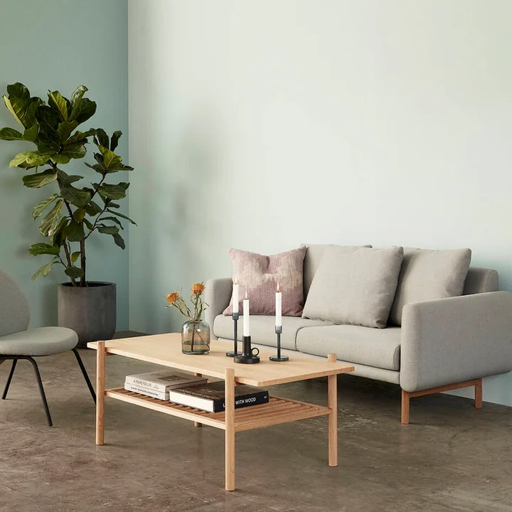 Salon scandinave stylé de Hübsch Interior