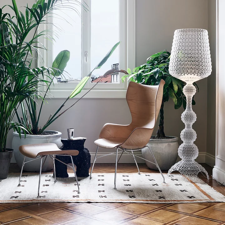 Design du salon par Philippe Starck