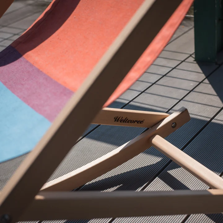 Le rocking chair Beach Rocker de Weltevree est pliable