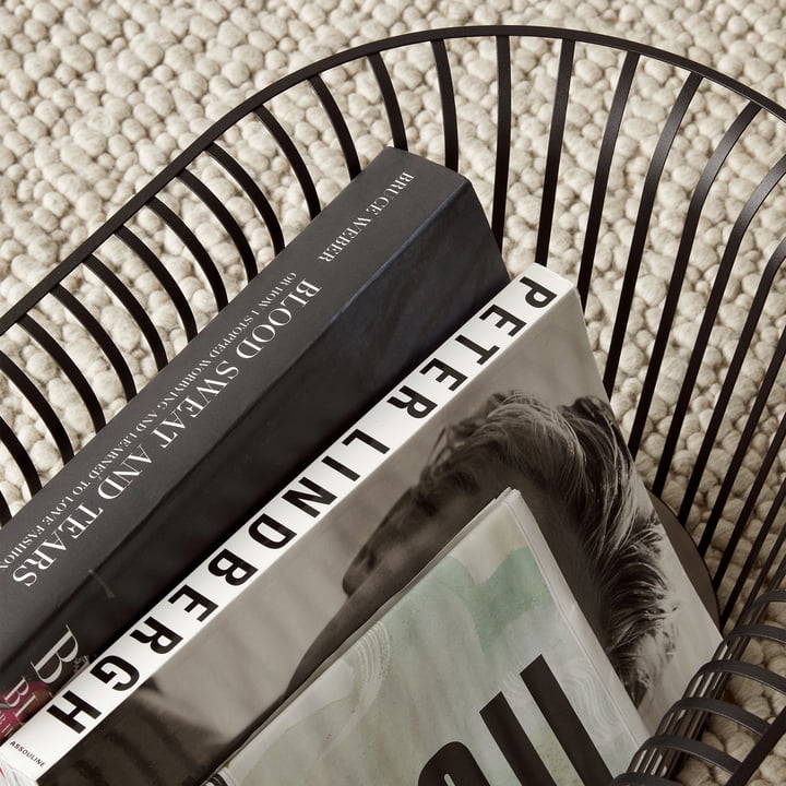 Panier de rangement pour magazines