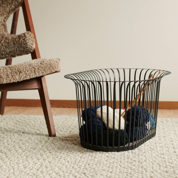 Panier de rangement pour textiles