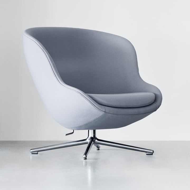 Le fauteuil lounge Hyg de Normann Copenhagen offre un confort d'assise maximal