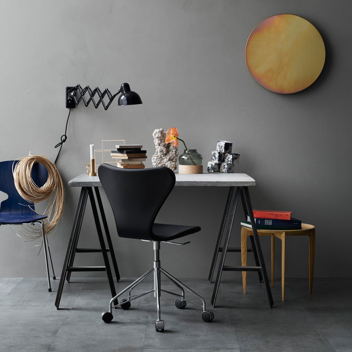 Série 7 Chaise de bureau de Fritz Hansen