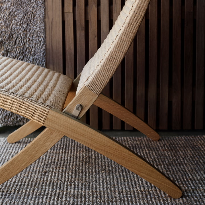 MG501 Cuba Chair de Carl Hansen dans la version tressée naturelle / chêne
