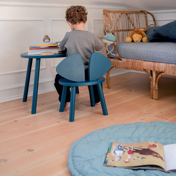 Mouse Chaise pour enfant et Mouse table pour enfants de Nofred