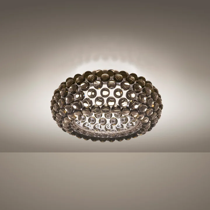 Caboche Plafonnier à LED Plus Soffitto de Foscarini en gris