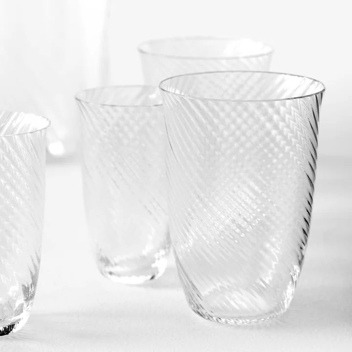 Les différents verres à boire Collect de & Tradition