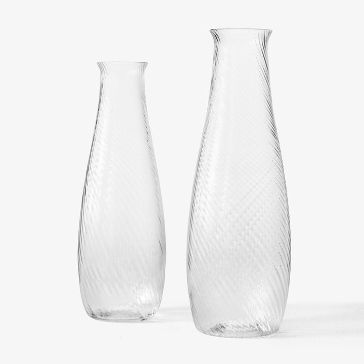 Les différentes tailles de la carafe Collect de & Tradition