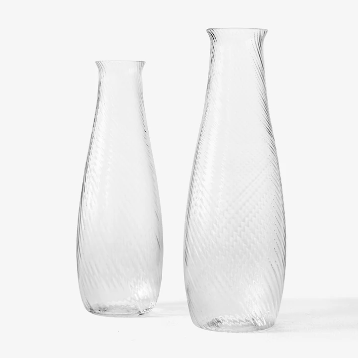 Les différentes tailles de la carafe Collect de & Tradition