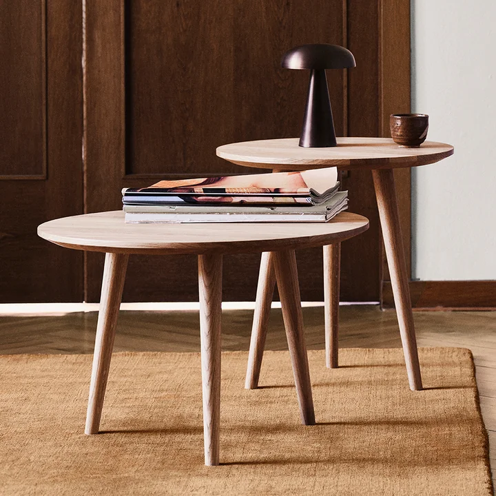 In Between Tableaux latéraux de & tradition en chêne blanc huilé