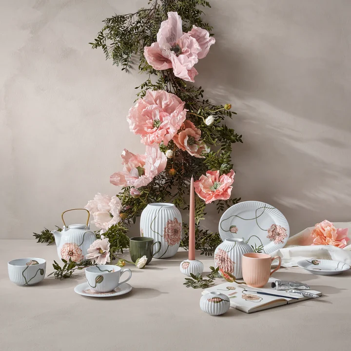 La délicieuse collection Hammershøi Poppy de Kähler Design