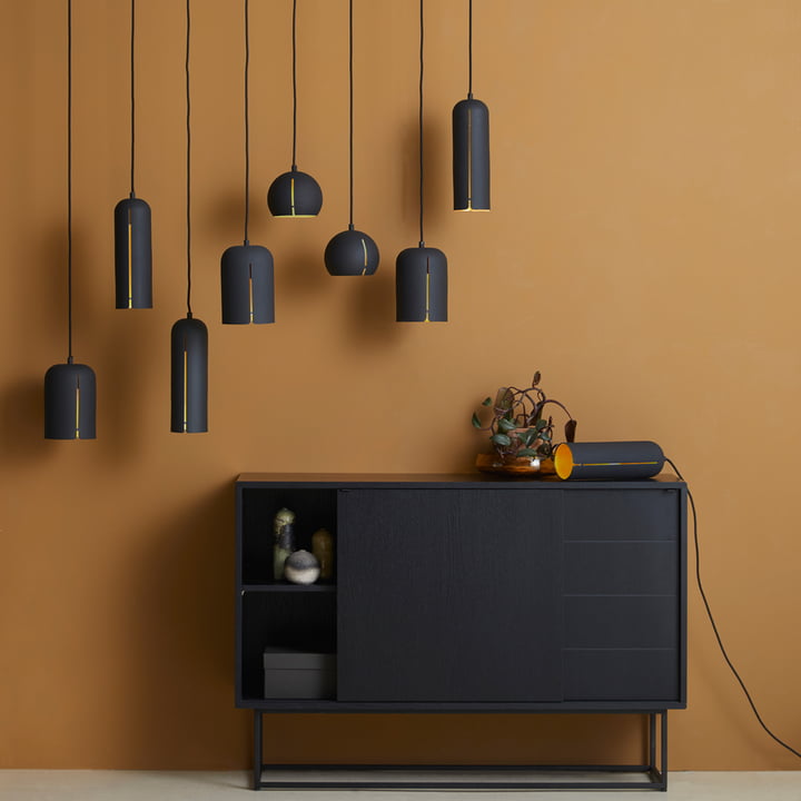 Virka Sideboard de Woud en noir