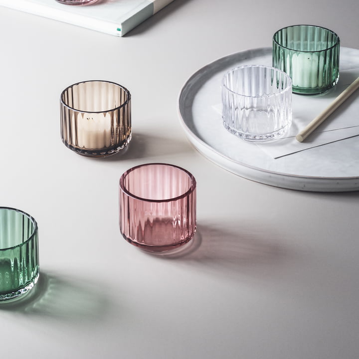 Porte-bougies à réchaud de Lyngby Porcelæn