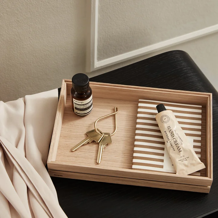 Porte-clés en laiton de Moebe