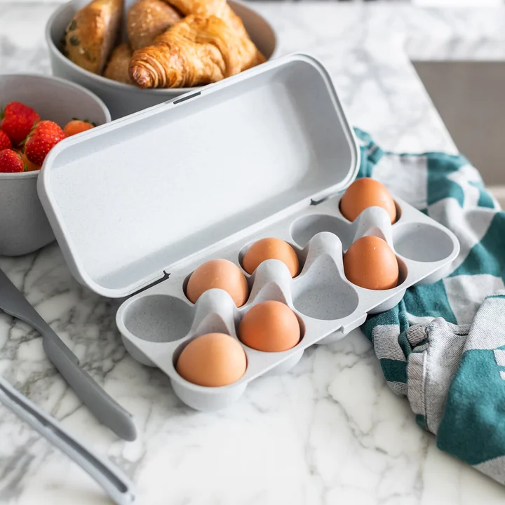 Koziol - Eggs to go Bac à œufs réutilisable