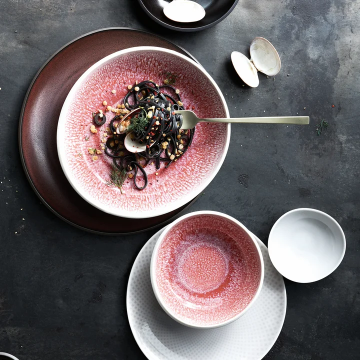 Avec la passion du détail : Junto - rose quartz par Rosenthal