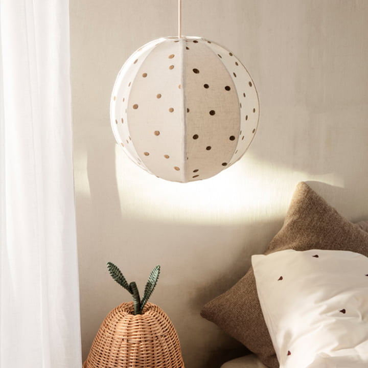 Dots Abat-jour en textile de ferm Living