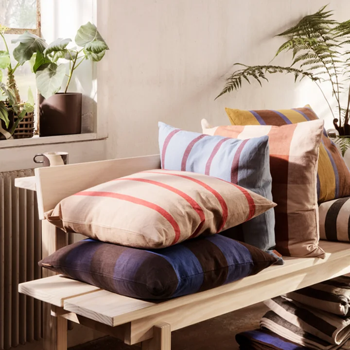 Grand coussin de Ferm Living dans d'innombrables variantes de couleurs