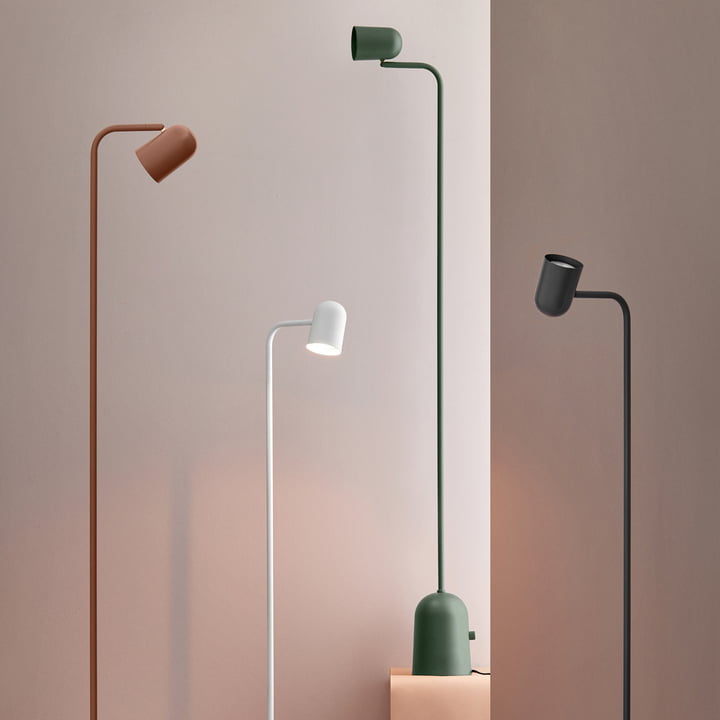 Les lampadaires Buddy de Northern sont mobiles.