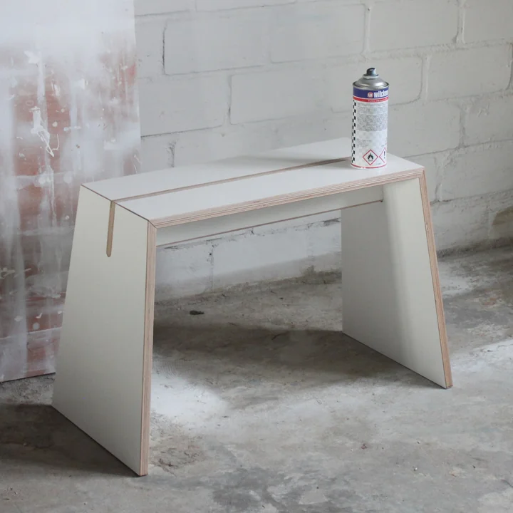 stubenhocker Tabouret de Tojo en blanc