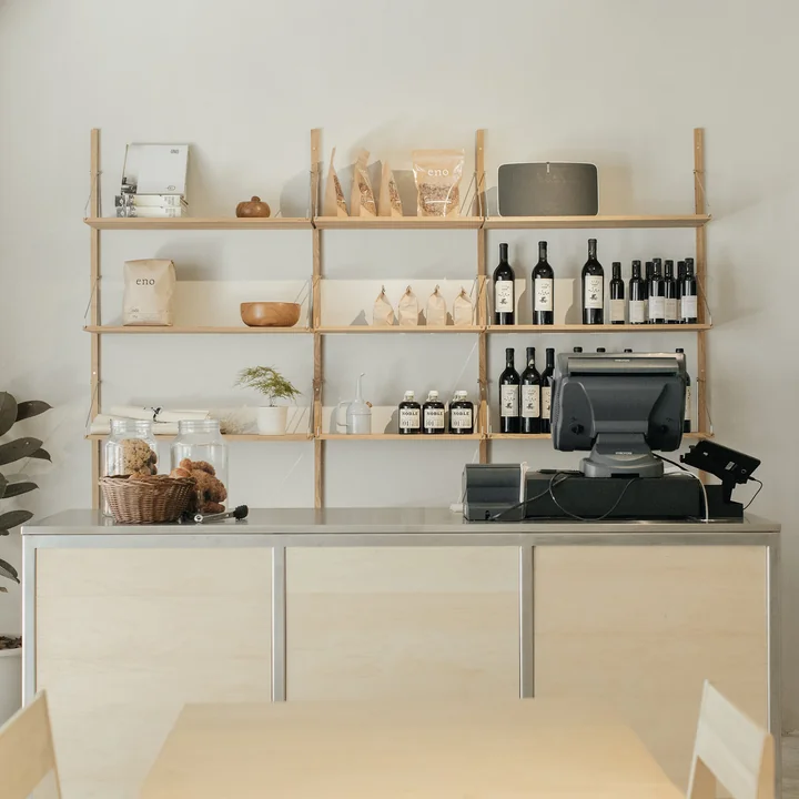 Library Etagère de Frama en chêne blanc huilé