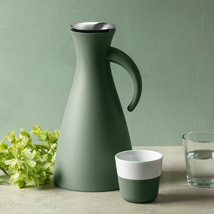 Cafetière isotherme 1 l de Eva Solo en vert cactus