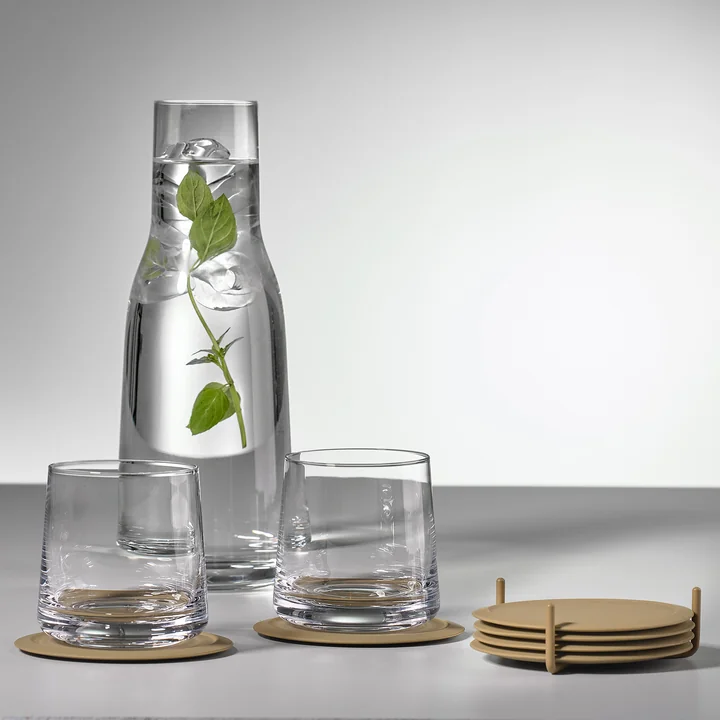 Dessous de verre de Zone Denmark en kaki (set de 6)