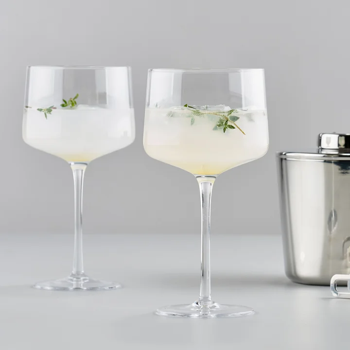 Rocks Copa Verre à gin et tonic de Zone Denmark , 47cl (set de 2)