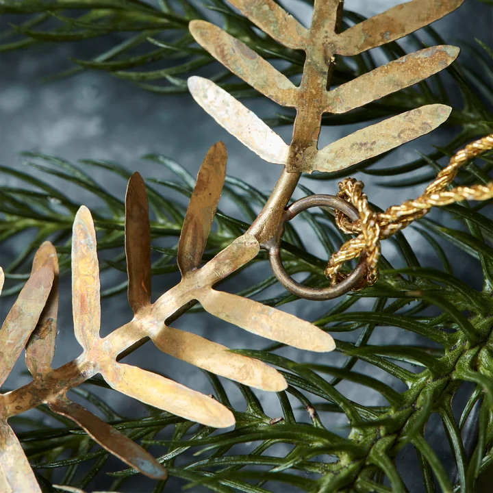 Lamet Décorations de sapin de Noël en forme de couronne de House Doctor