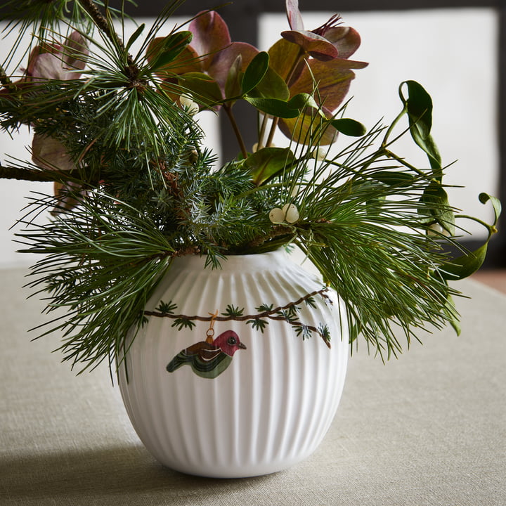 Hammershøi Vase de Noël de Kähler Design