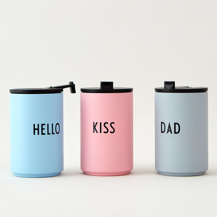 Thermo Cup 0.35 l de Design Letters dans Hello, Kiss, Dad