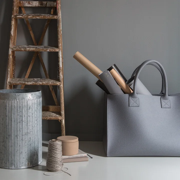 Big Panier en feutre avec 2 poignées de Hey Sign