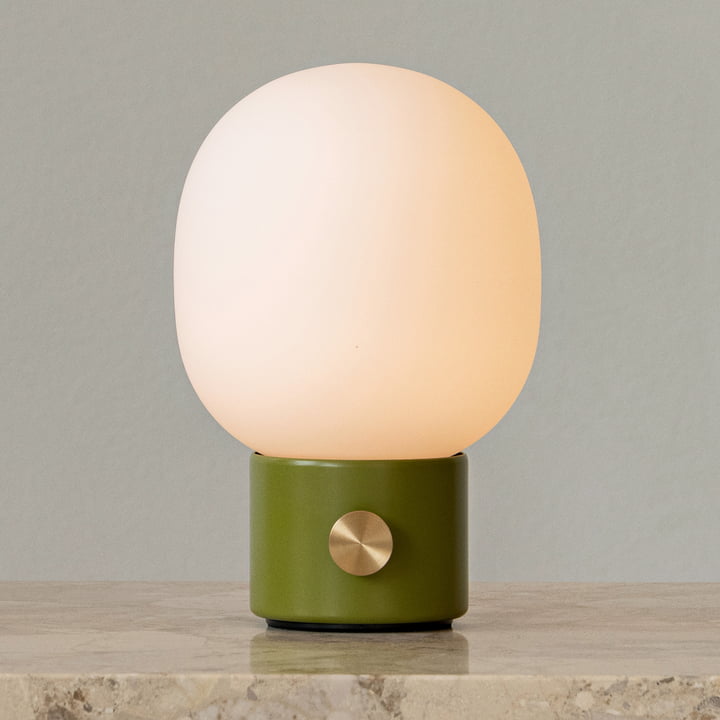 JWDA Lampe à accu, Ø 14,4 cm, dusty green de Audo