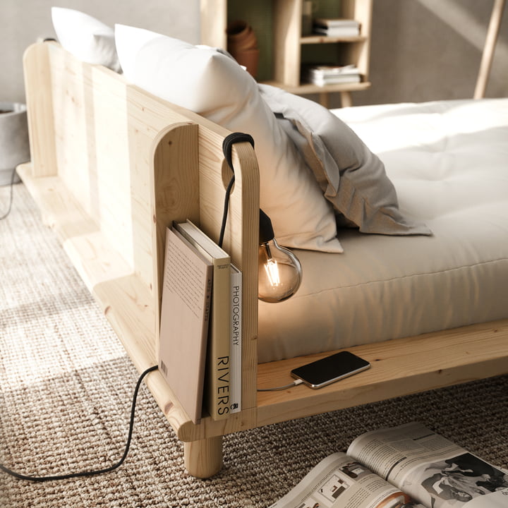 Peek Lit de Karup Design en pin naturel