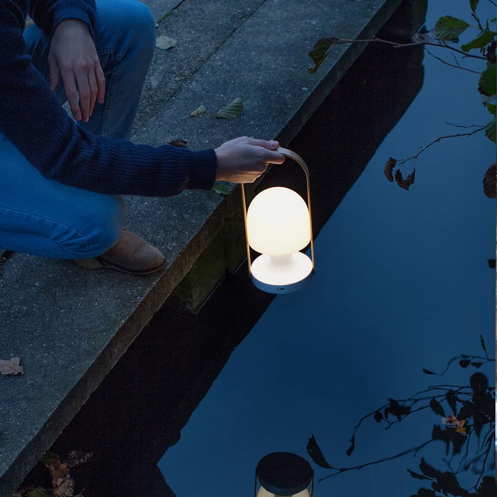 FollowMe Outdoor Akku LED lampe de table de marset