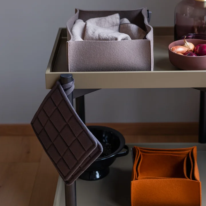 Set de boîtes en feutre de Hey Sign