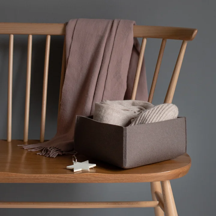 Boîte rectangulaire en feutre de Hey Sign