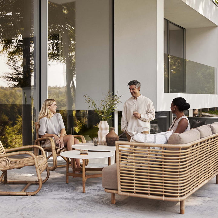 Sense Outdoor Canapé de Cane-line