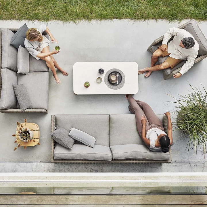 Diamond Outdoor Fauteuil Lounge & Canapé de Cane-line