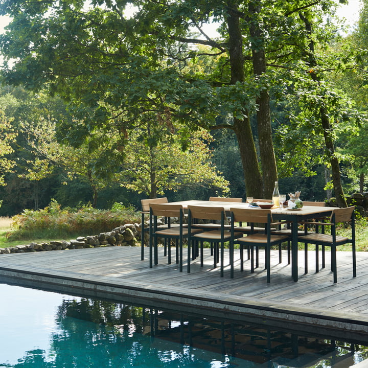 Pelago Table et chaises de Skagerak