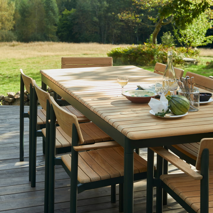 Pelago Table et chaises de Skagerak