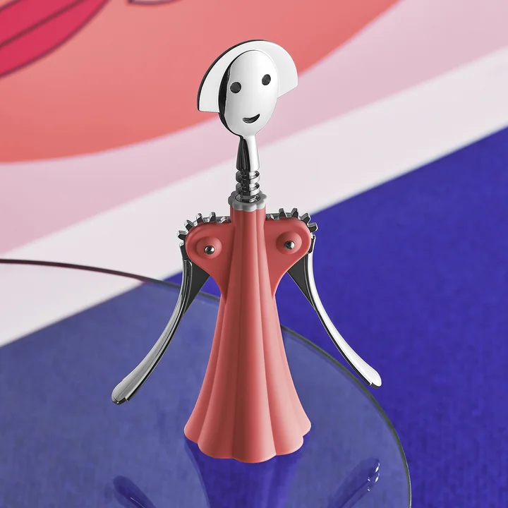 Tire-bouchon Anna G. de A di Alessi en rose