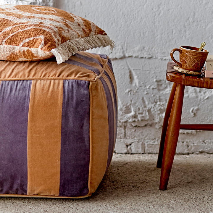 Walder Pouf de Bloomingville en violet