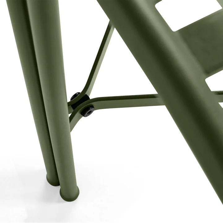 Palissade Park Dining Bench de HAY dans la couleur olive