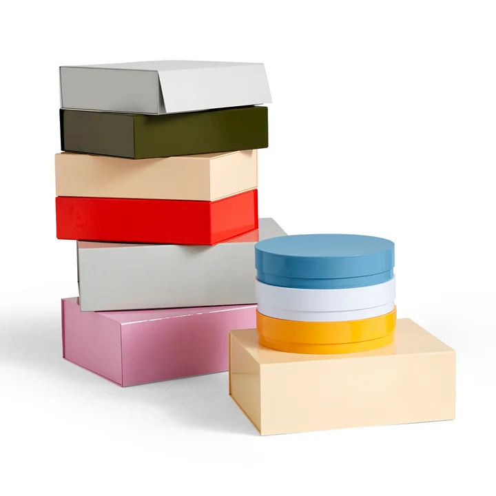 Colour Boîte de rangement magnétique de HAY