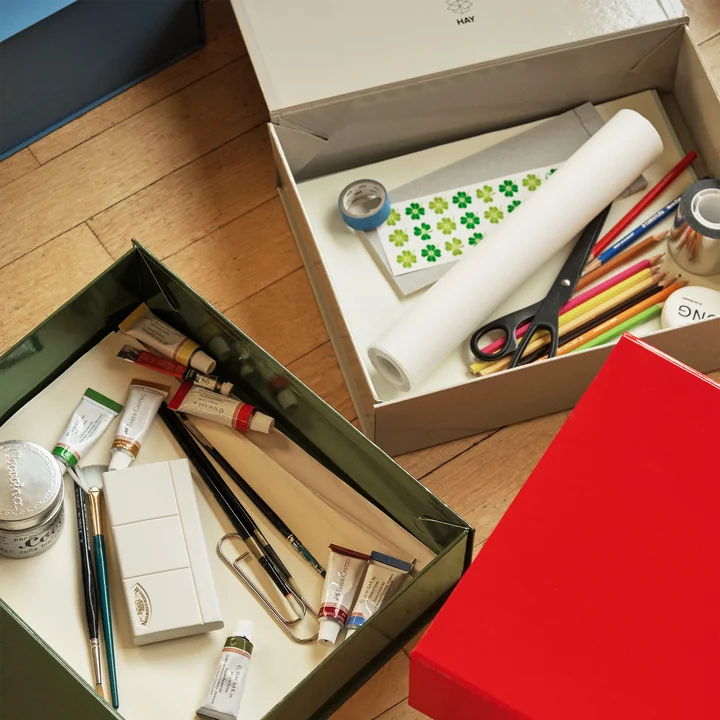 Colour Boîte de rangement magnétique de HAY